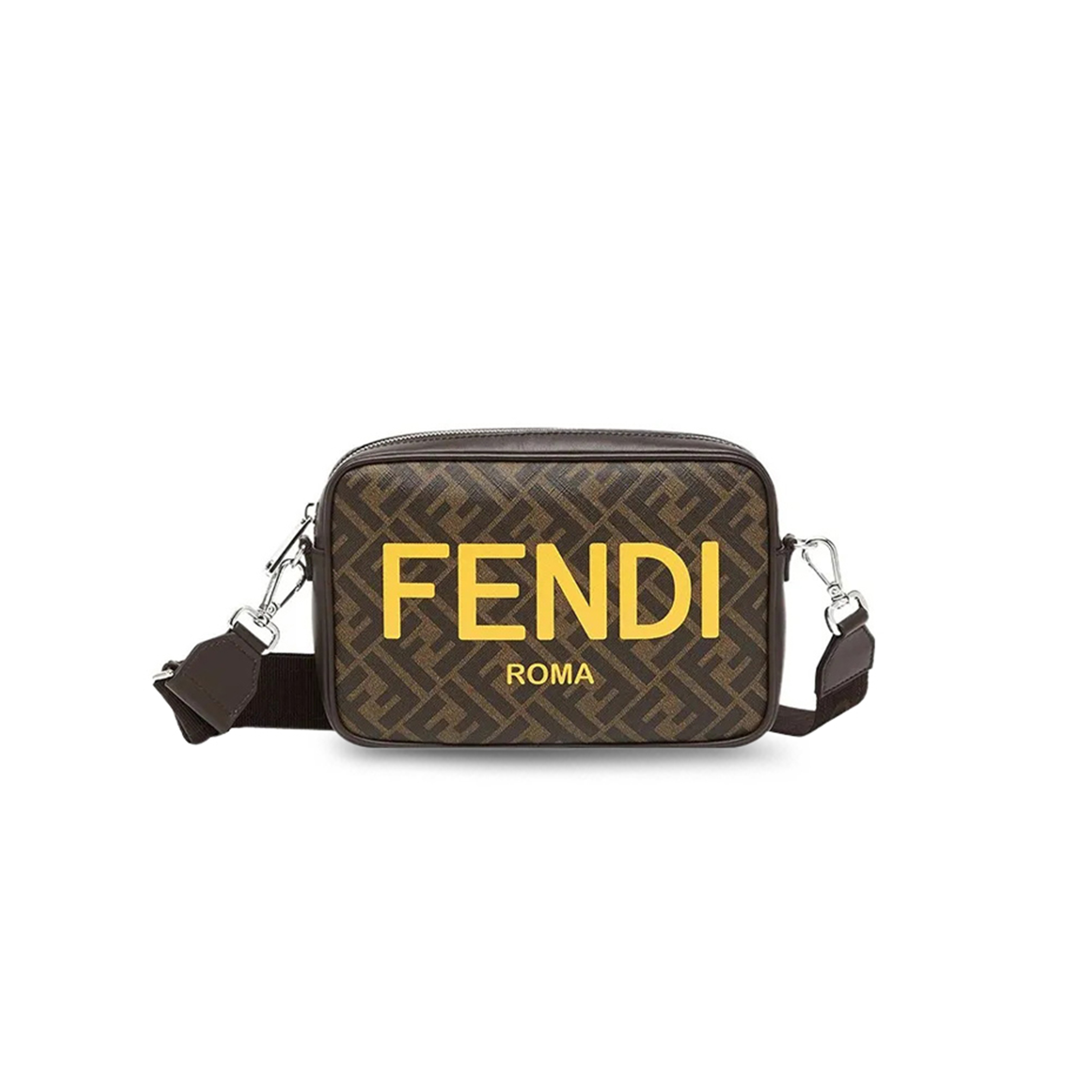 F**di ff logo print shoulder bag 7m0286ajj4f1hr8 (23.5*16*5cm)